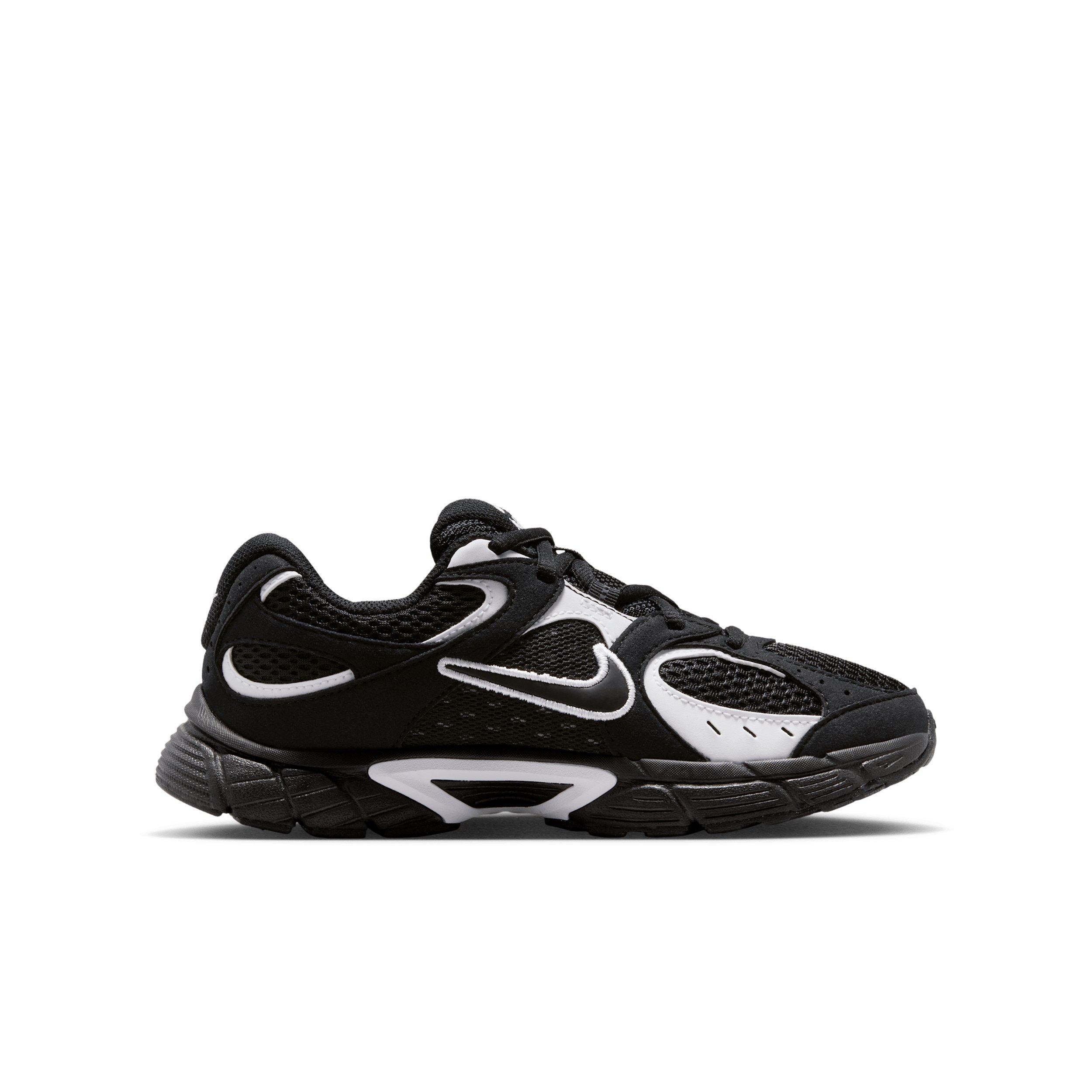 Nike V5 Runner Suede "Black/White/Black" Grade School Boys' Shoe - BLACK/WHITE/BLACK